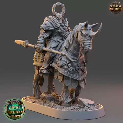 Ritter Johannes Larkner - Templars of the Northern Lights by Daybreak Miniatures