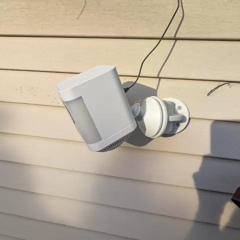 Ring Spotlight Camera Angled Wall Mount