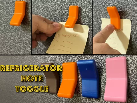 Zel's Refrigerator Note Toggle