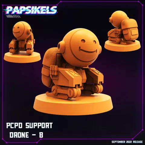 PCPD SUPPORT DRONE - B by PAPSIKELS MINIATURES