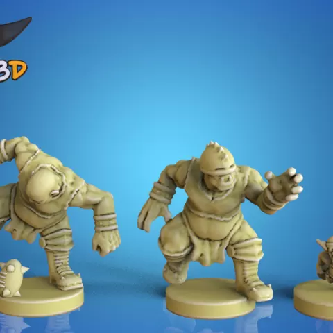 Equipo Ogro 15mm by Calaverd3D