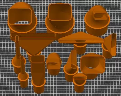 Vacuum nozzles for all common hose sizes