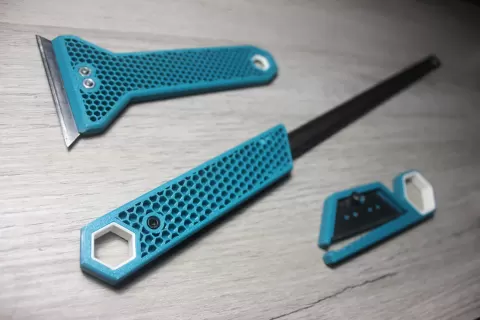 Blade Scraper, Saw Handle, Wire Stripper