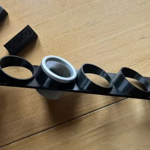 W124 Gauge Panel for 52mm gauges