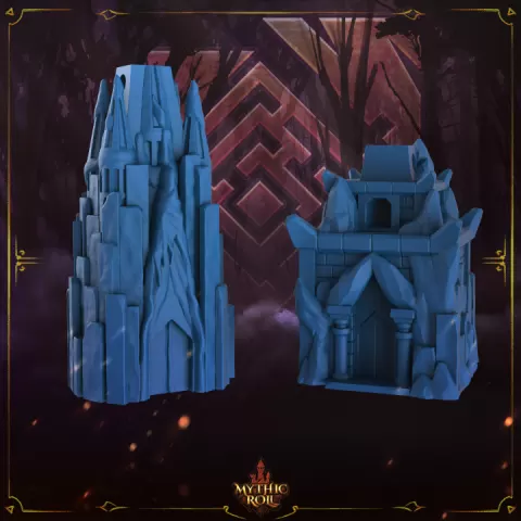 Frost Giant Keychains | Mythic Roll by Unchained Games