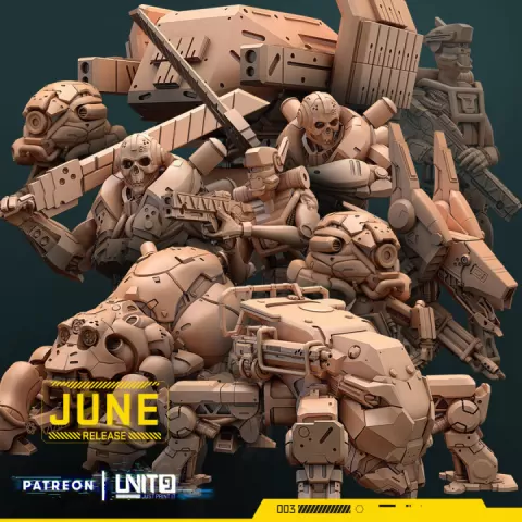 Cyberpunk models BUNDLE - (June22 release) by UNIT9