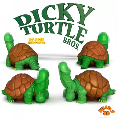 Dicky Turtle V8 by iradj3d