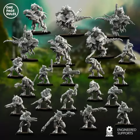 Saurian Starhost - Release #1 by One Page Rules