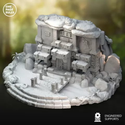 Saurians Large Terrain by One Page Rules