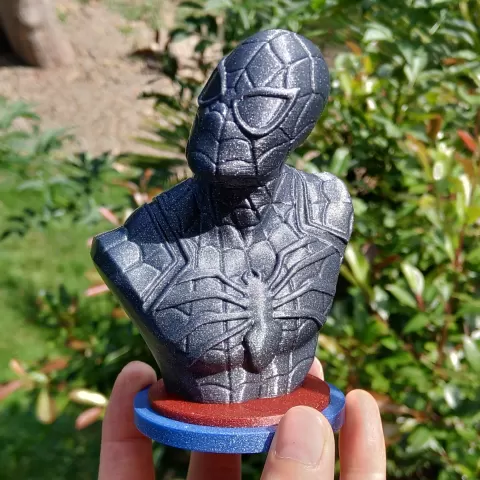 Spider-Man Bust (no support) with round base
