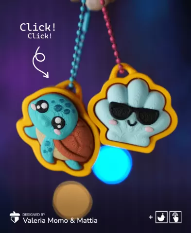 Turtle Clicker Pack (Turtle, Tortoise, Sun, Shell/Wave)
