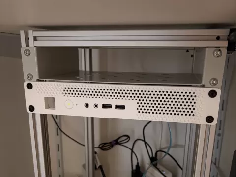 Lenovo Tiny 10" rack panel case m910q