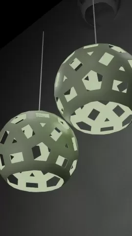 Natural Hanging Light Shade