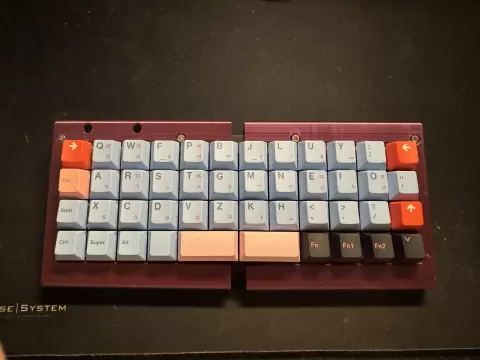 Ortho48v2 Angled Case