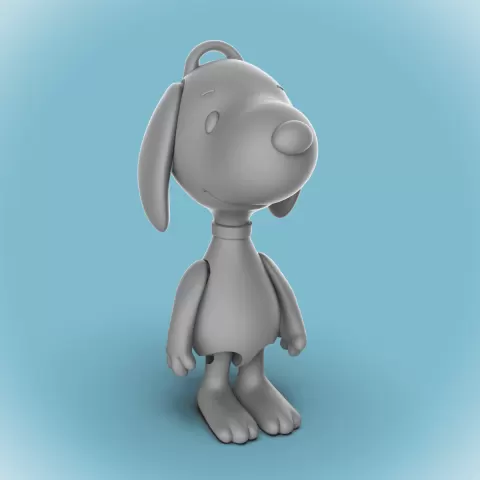 FLEXI Snoopy -Keychain/Bag Dangle