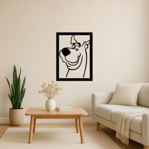 Scooby-Doo Shaggys Hat Wall Art Framed