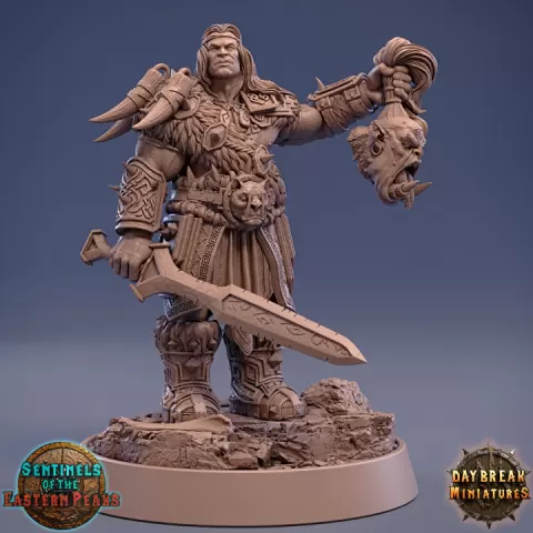 Silas of the Eastern Peaks - Sentinels of the Eastern Peaks by Daybreak Miniatures
