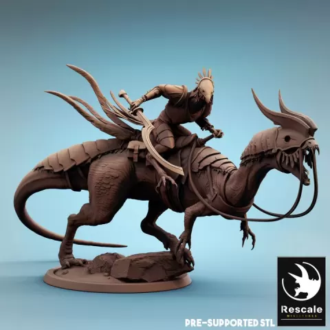 Dilophosaurus Feroce by Rescale Miniatures