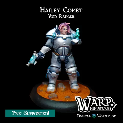 Hailey Comet - Void Ranger by Warp Miniatures