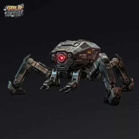 MT09 Cyberpunk Spider Drone - Flathead Style Robot