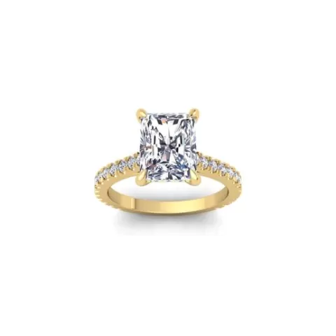 Woman Diamond Ring 3d Model 53