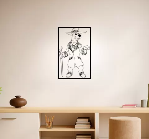 Scooby-Doo Scooby-Doo Wall Art Framed