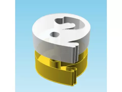 Ghost QUESTION MARK, nestable box (v2)