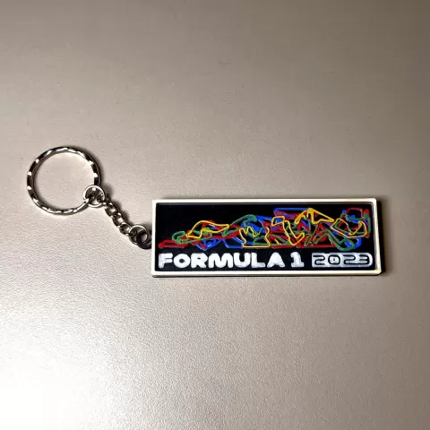 Formula One 2023 Keychain