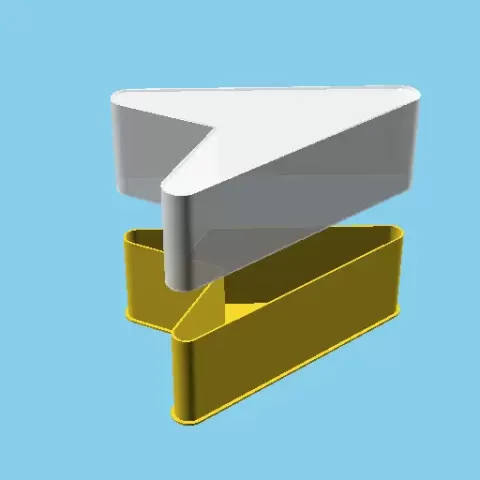 Arrowhead, nestable box (v1)