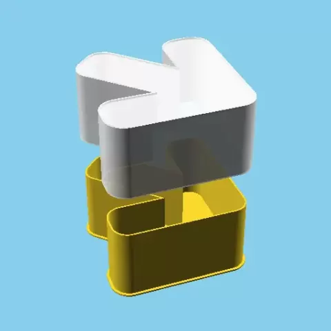 Arrow, nestable box (v1)