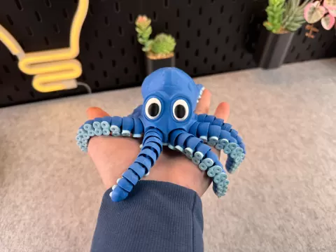 Articulated Cute Octopus