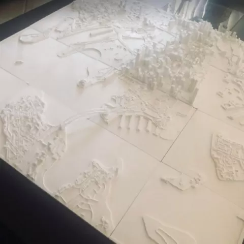 3D Sydney | Digital Files | 3D STL File | Sydney 3D Map | 3D City Art | 3D Printed Landmark | Model of Sydney Skyline | 3D Art by 3DCityframes