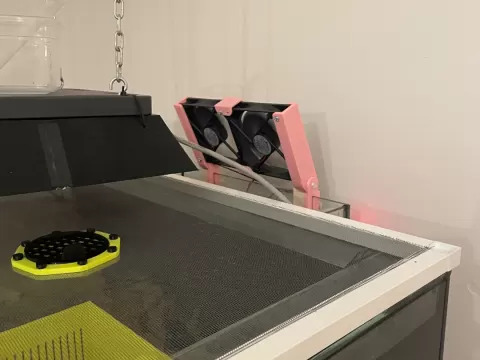 Aquarium 120mm Fan Mount / Holder