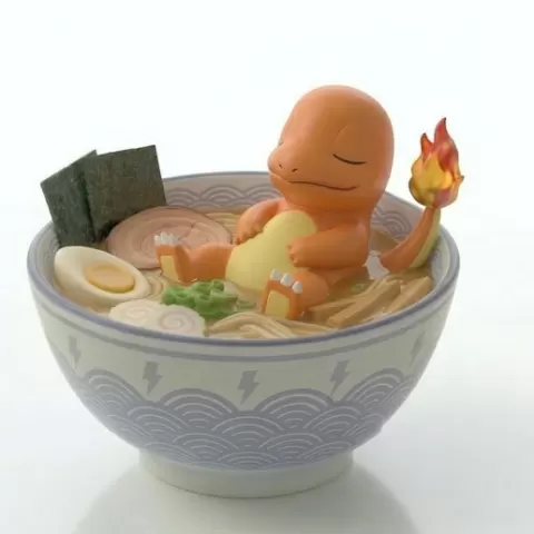 [CHARMANDER] Ramen - Cute Pokemon Ramen Bowl | STL 3D Print Figurine | Kawaii Desk Decoration