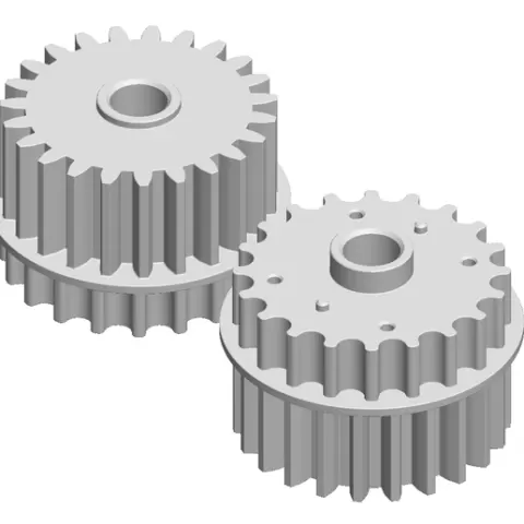 Normstahl Ultra Excellent T14551 Gear Driving Wheel Garage T-14551