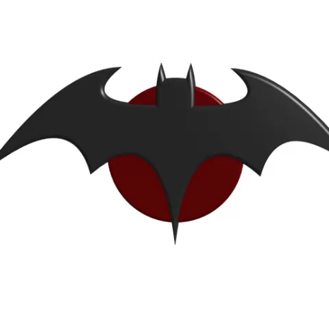 FLASHPOINT BATMAN CHEST EMBLEM (VERSION 3)