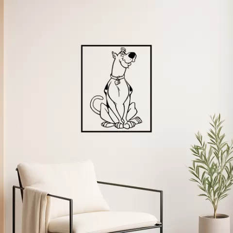 Scooby-Doo Petrifying Puzzles Wall Art Framed