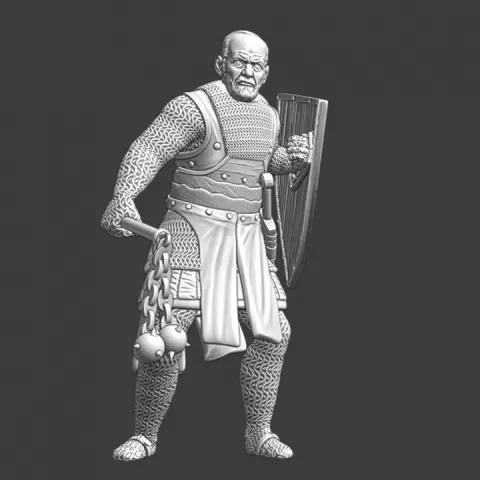 Birger Jarl Swedish Earl and crusader 3D print model by Northern Crusades Miniatures