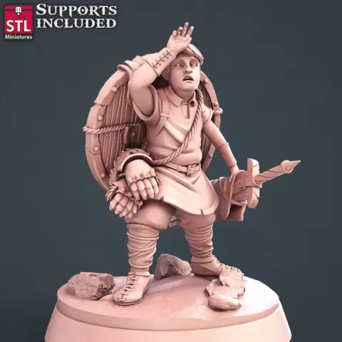 Apprentice Squire by STL Miniatures