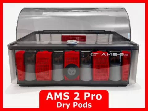 AMS 2 Pro Dry Pods - Multiple Sizes and Funnel