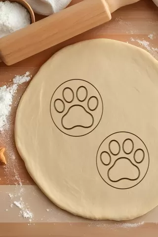 Paw Cookie Cutter, Biscuit Cutter