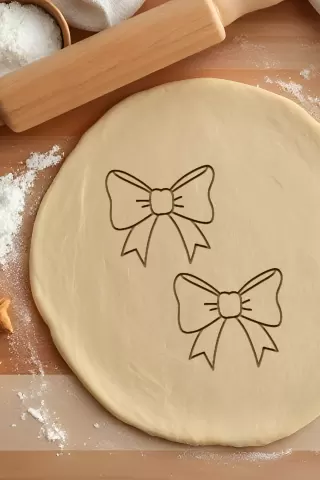 Bow Tie Cookie Cutter, Biscuit Cutter