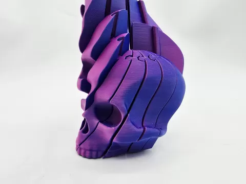 Branded Skull Twist Fidget