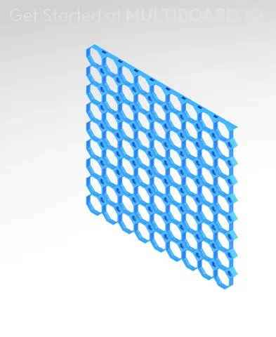 9x9 MU - Top Grid Interfitted - MultiBoard Octagon Plate