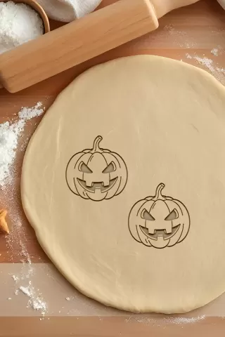 Pumpkin Cookie Cutter, Biscuit Cutter
