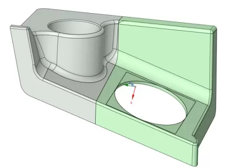 Dozer Right Side Control plate