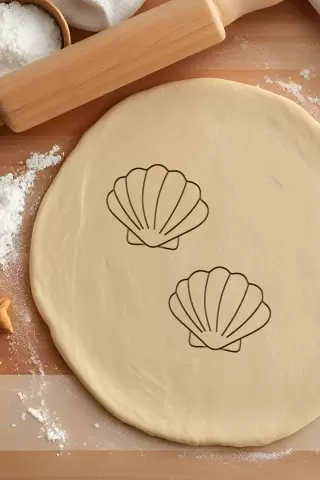 Oyster Cookie Cutter, Biscuit Cutter