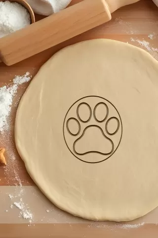 Paw Cookie Cutter, Biscuit Cutter