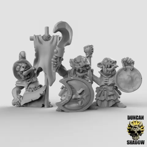 Goblin Command (Pre Supported) by Duncan Shadow