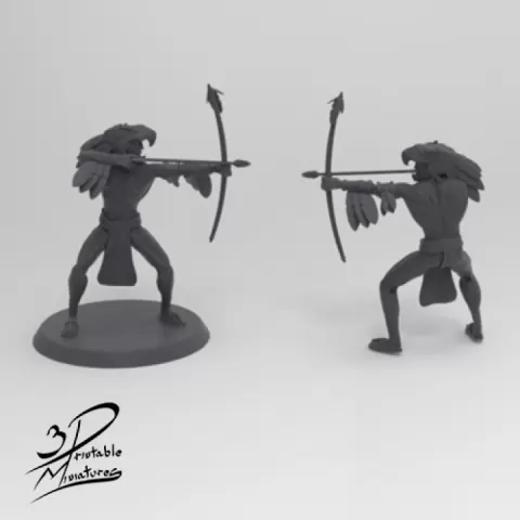 Cuauhpilli.06 by 3D Printable Miniatures